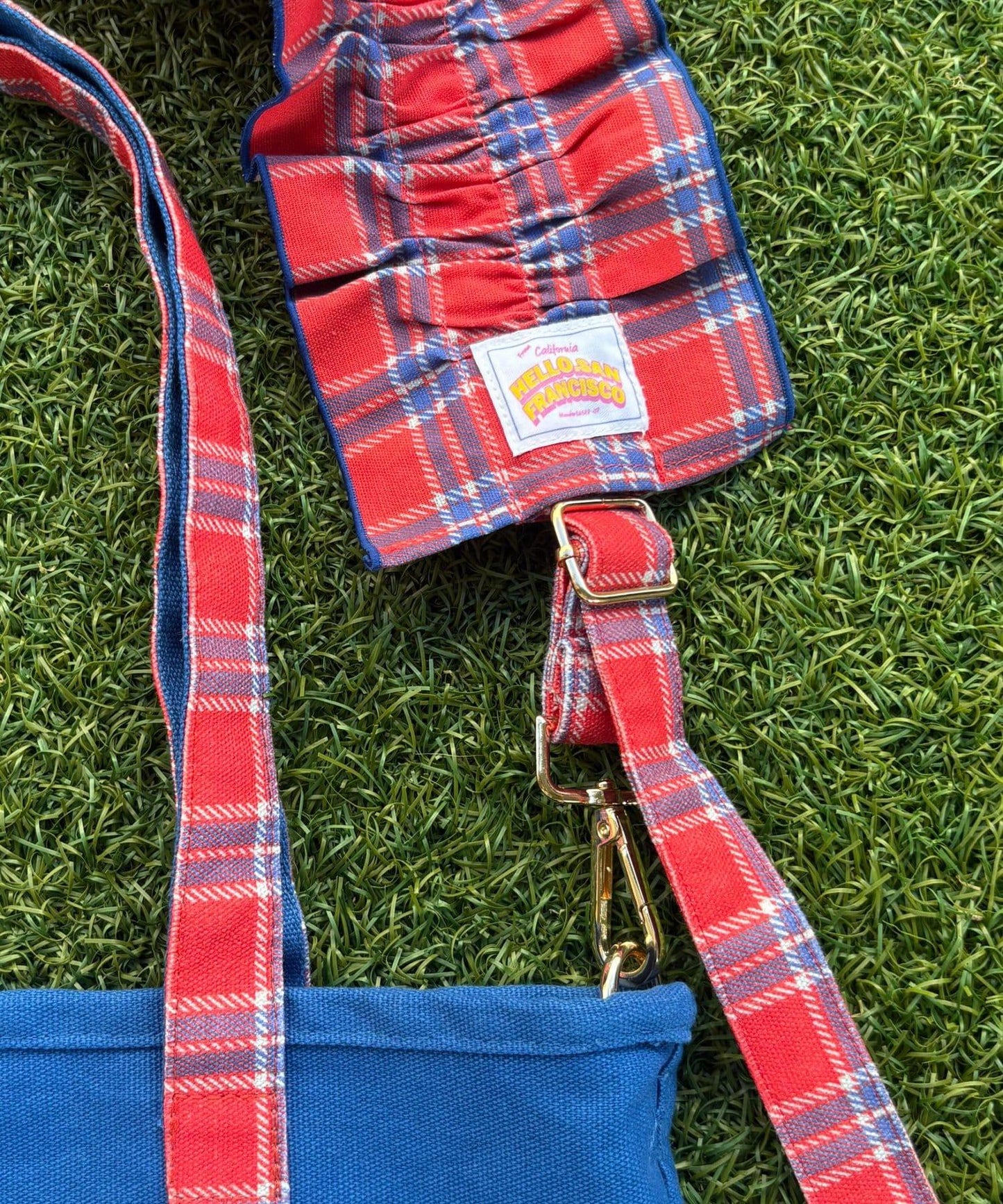 (momo企畫)【HELLO.SANFRANCISCO】帶手機斜挎包的應援托特包