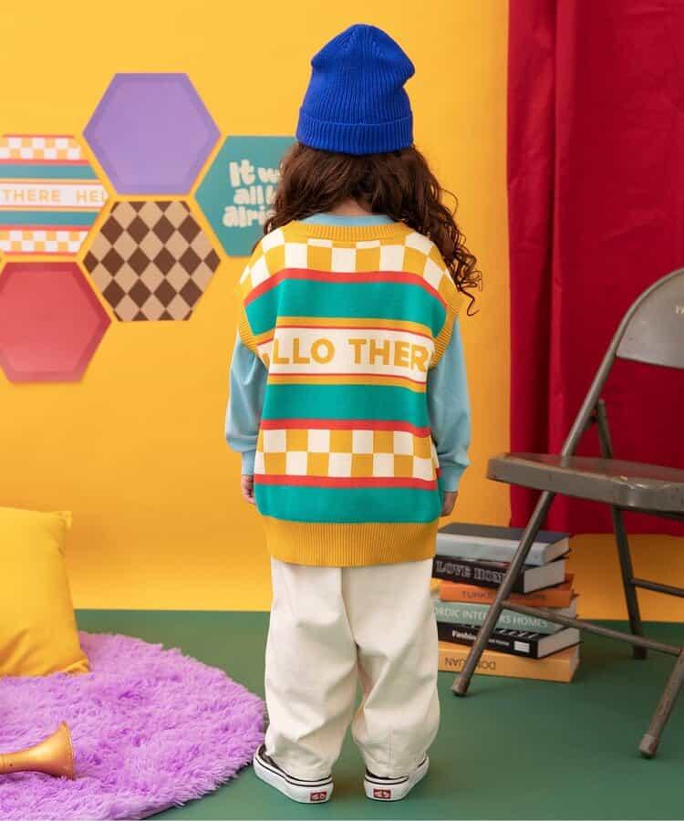 I'm Jelly!提花針織馬甲_可機洗