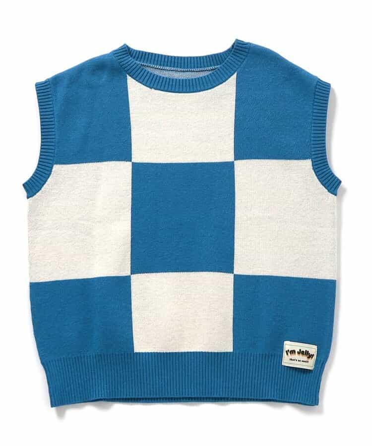 I'm Jelly!提花針織馬甲_可機洗