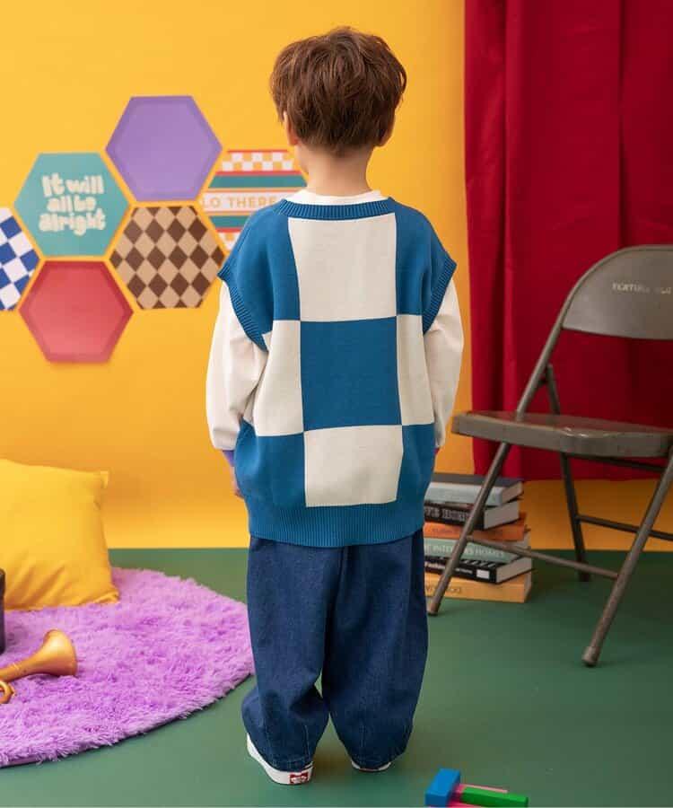 I'm Jelly!提花針織馬甲_可機洗