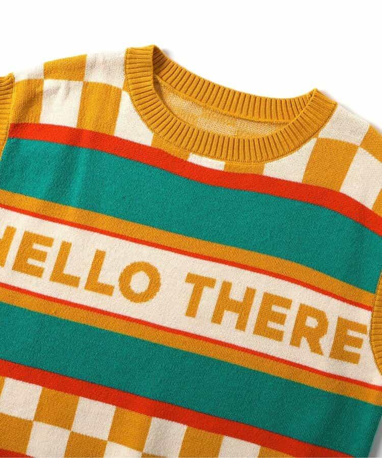 I'm Jelly!提花針織馬甲_可機洗