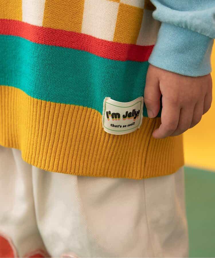 I'm Jelly!提花針織馬甲_可機洗