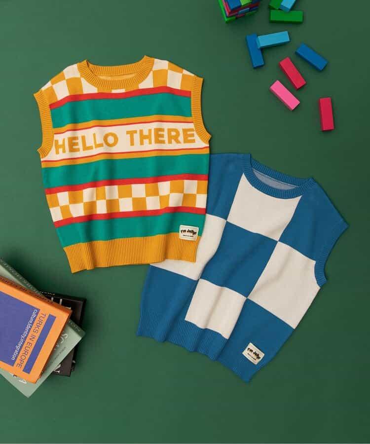 I'm Jelly!提花針織馬甲_可機洗