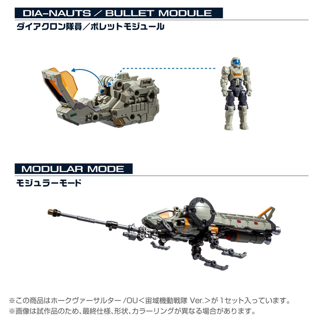 《Diaclone》_鷹式多用途強襲機/OU<宙域機動戰隊 Ver.>