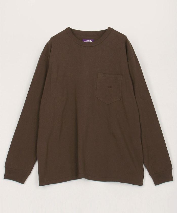 8盎司戶外長袖口袋T恤