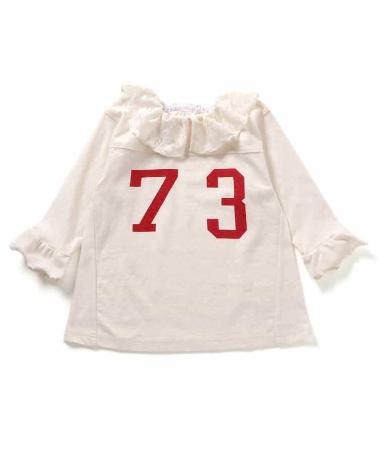 女童層疊風格長款上衣