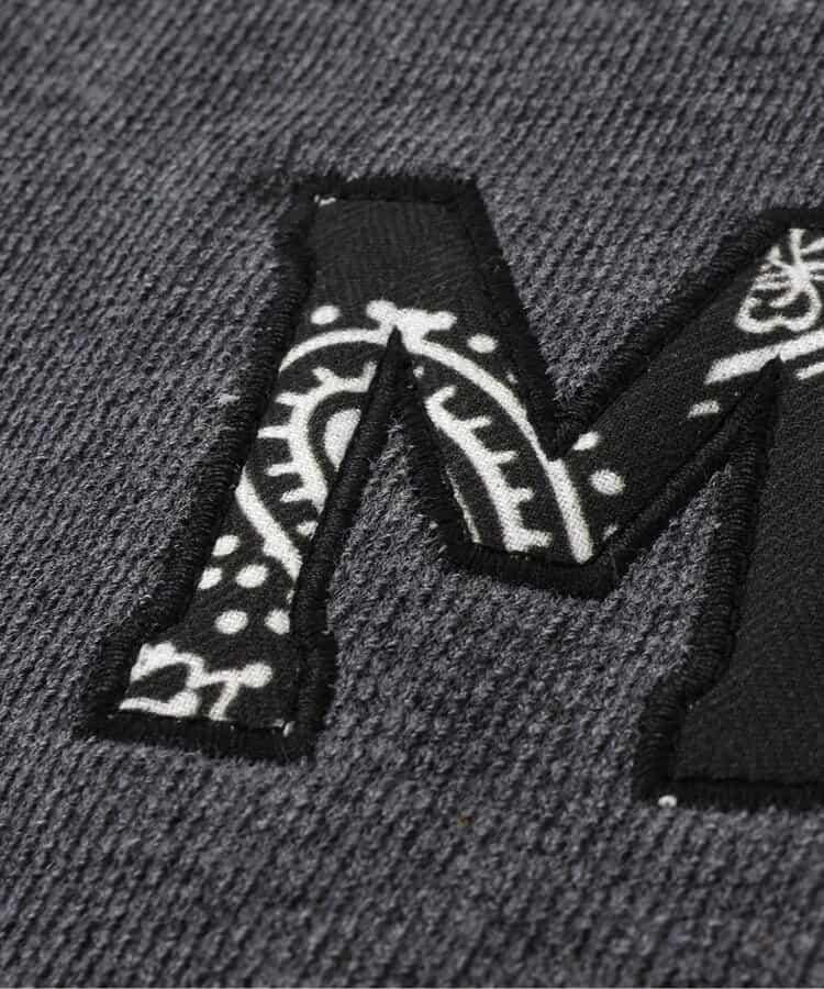 異材質拼接套頭衫