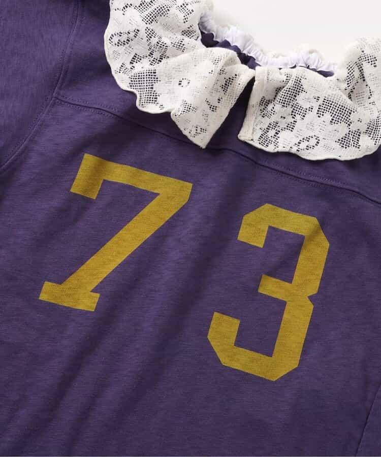 女童層疊風格長款上衣