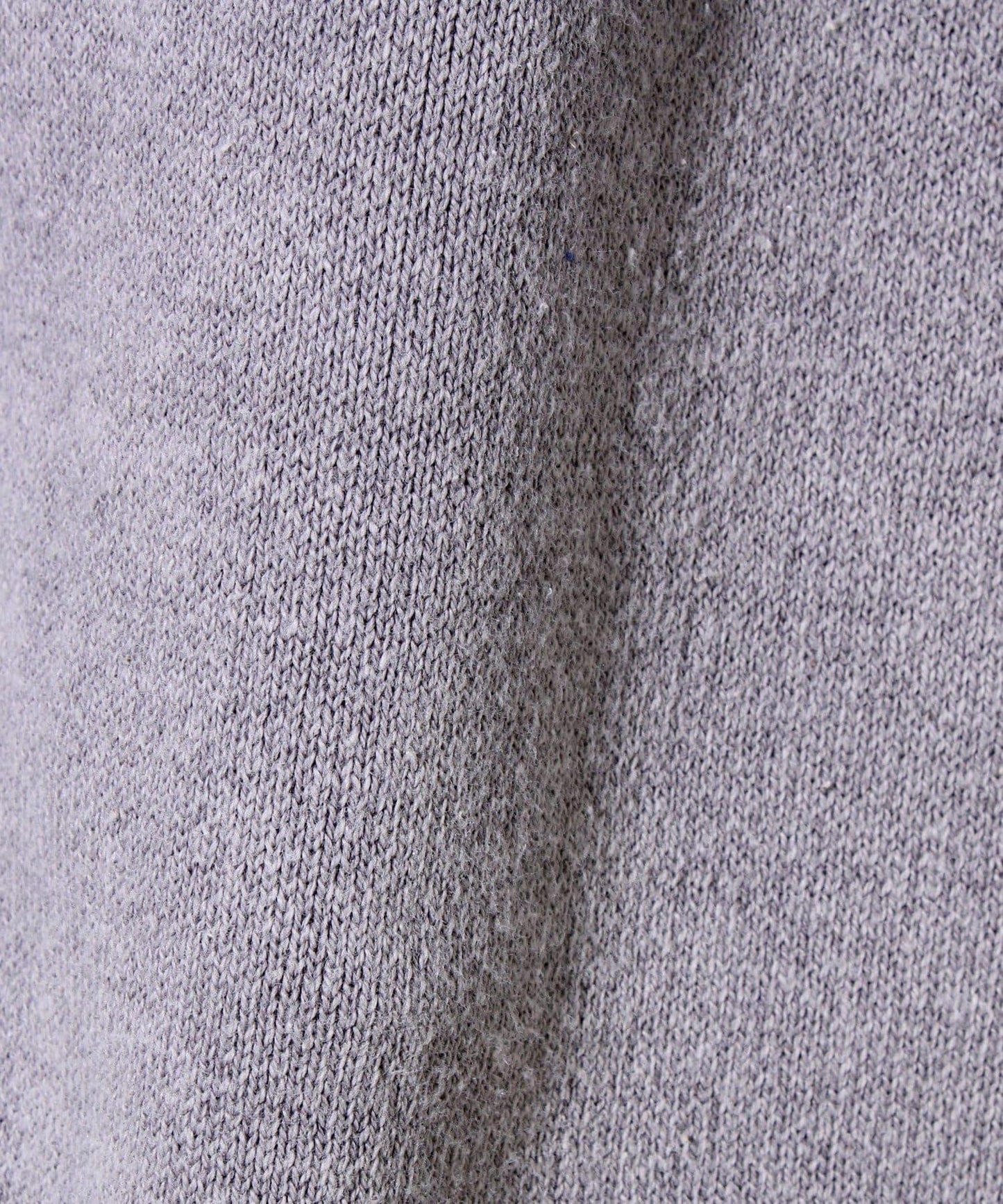 【縫製工藝展現主角細節】正面拼接圓領針織衫 酸洗工藝