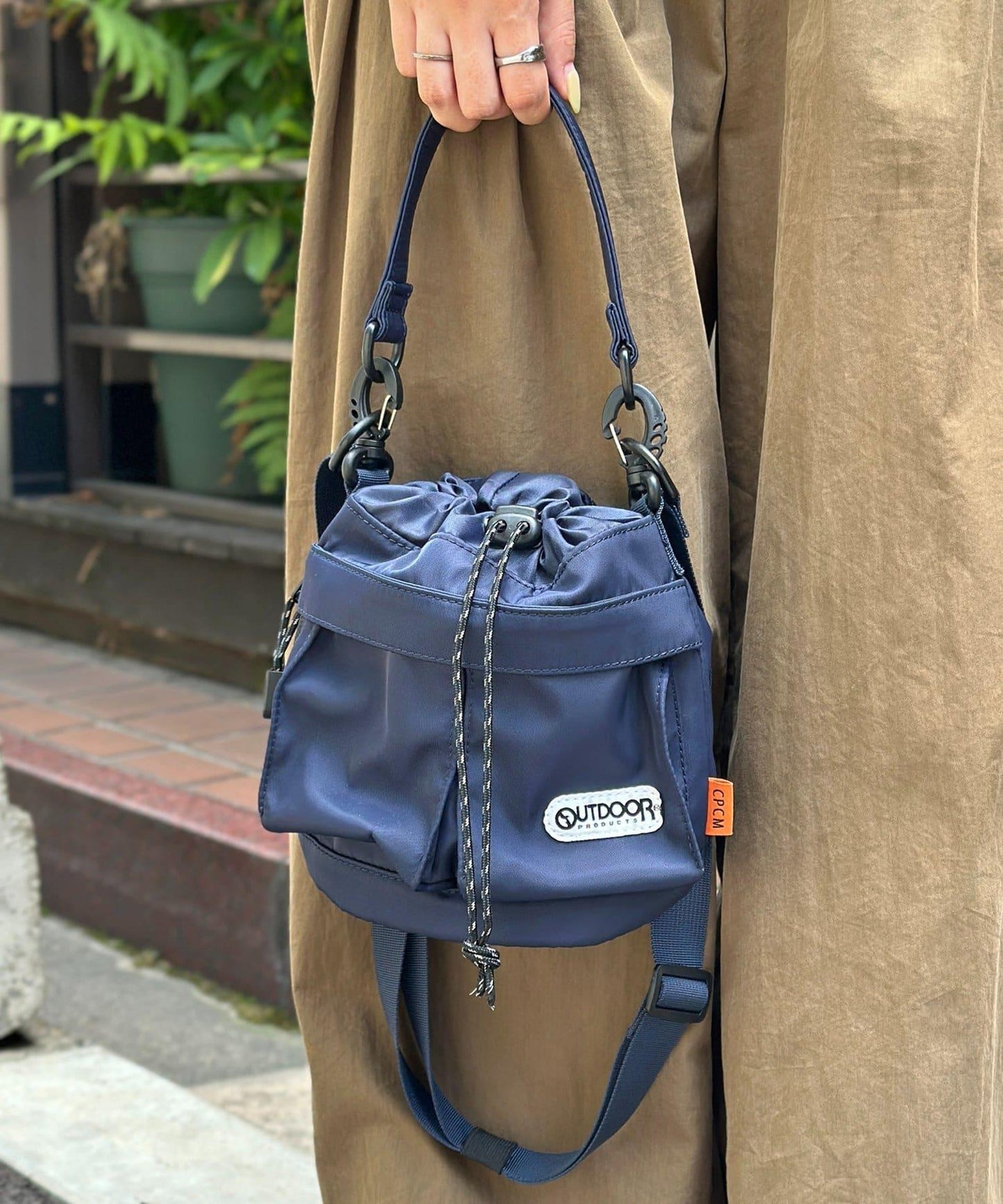 【OUTDOOR PRODUCTS】束口迷你單肩包