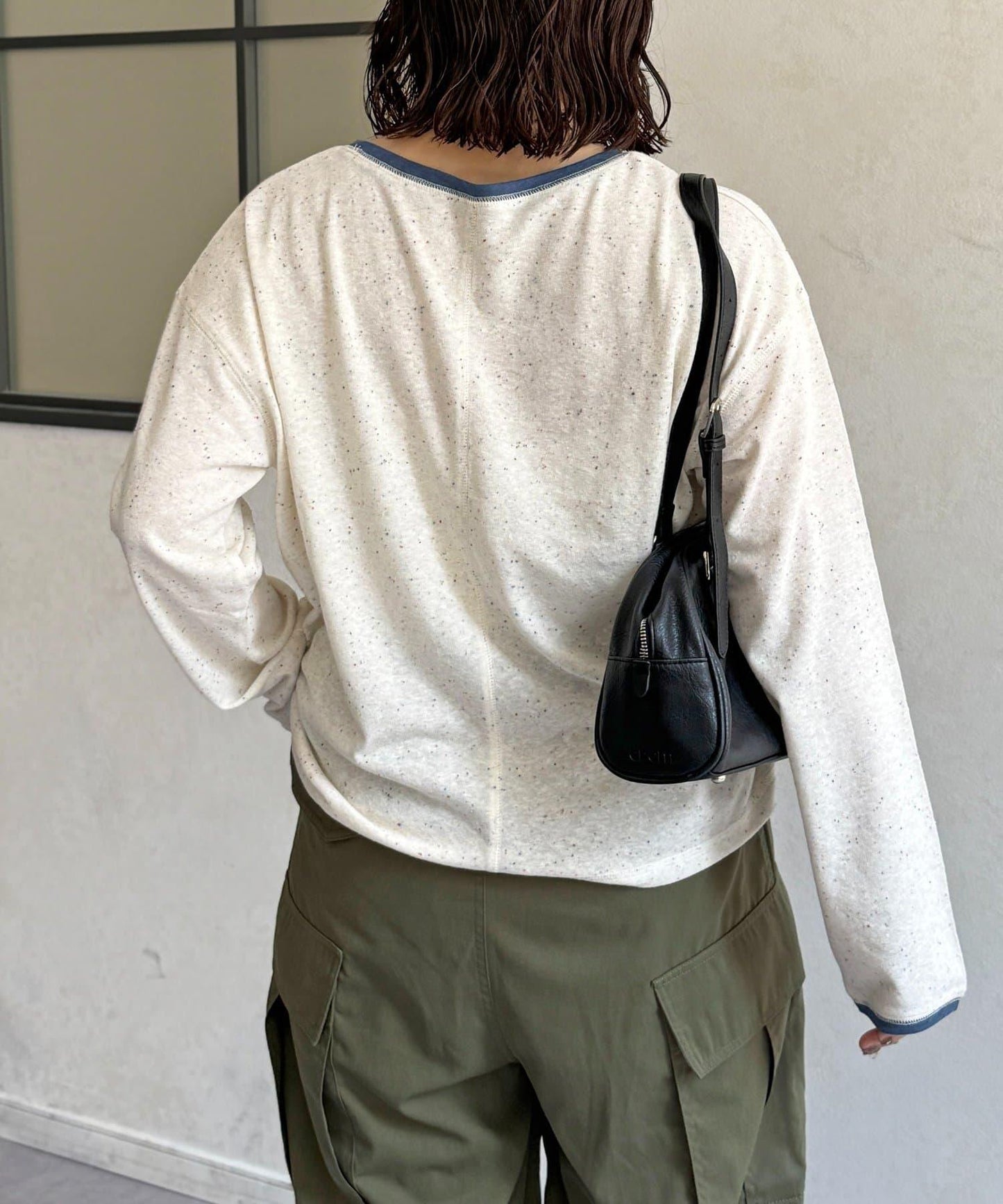 透視質感長袖T恤