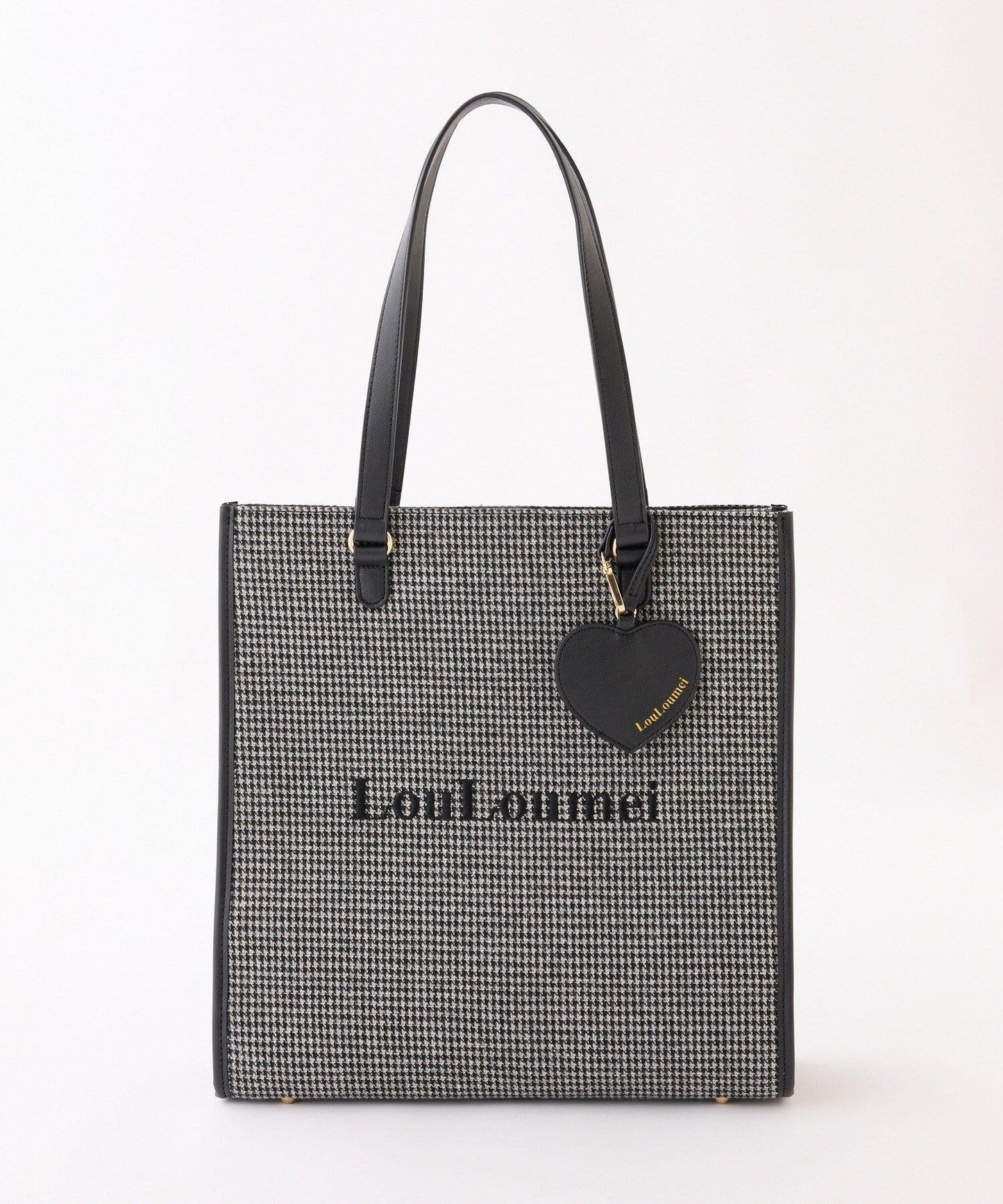 新色上市【LouLoumei】三色可選/配有愛心掛飾手提包/可獨立站立