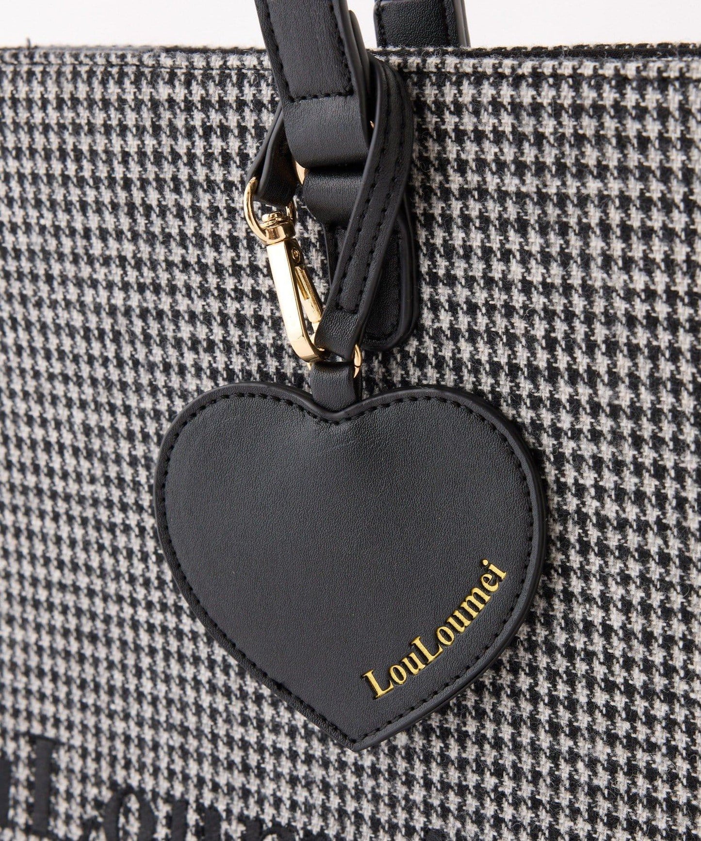 新色上市【LouLoumei】三色可選/配有愛心掛飾手提包/可獨立站立