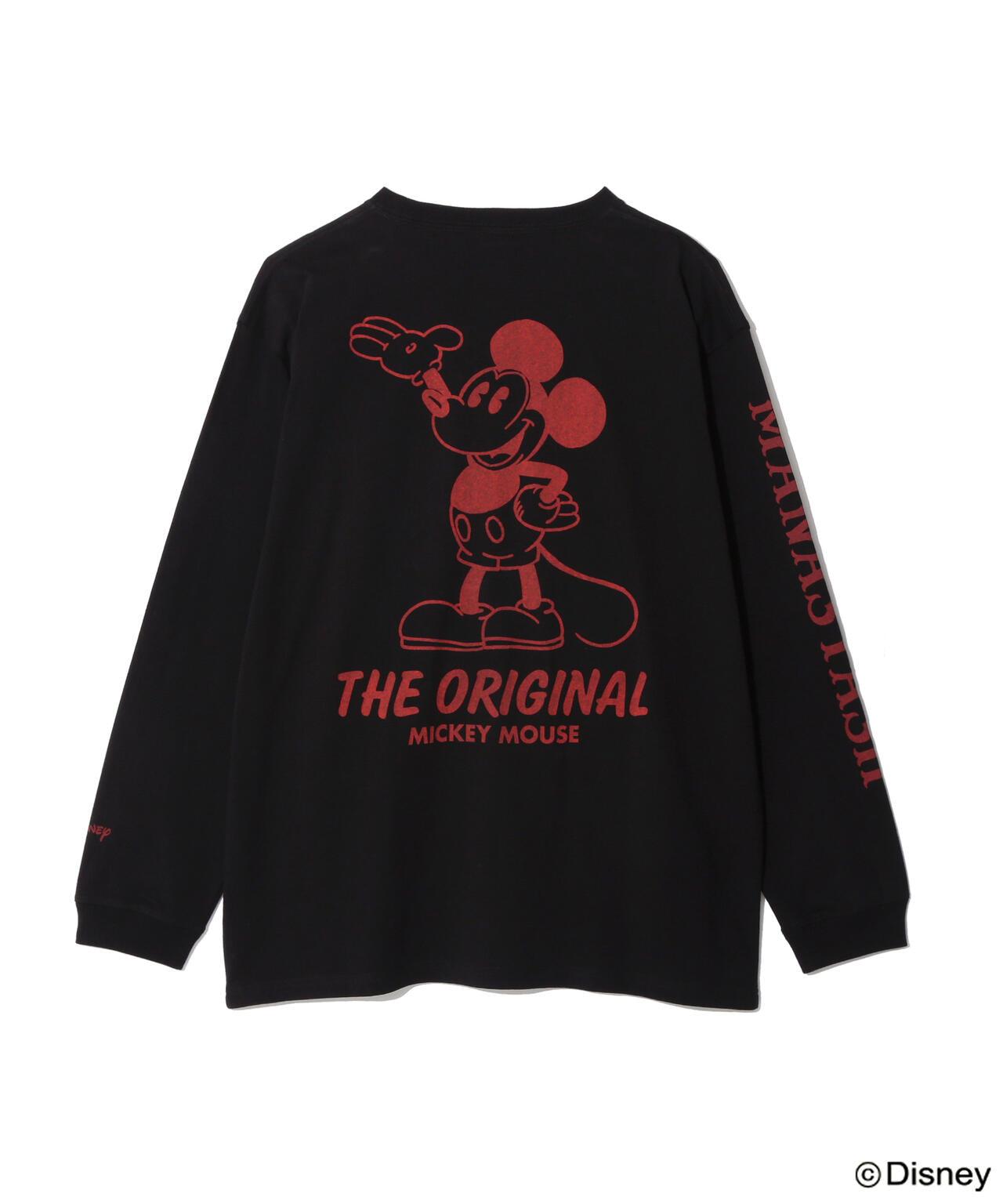 MANASTASH/MICKEY長袖T恤 THE ORIGINAL