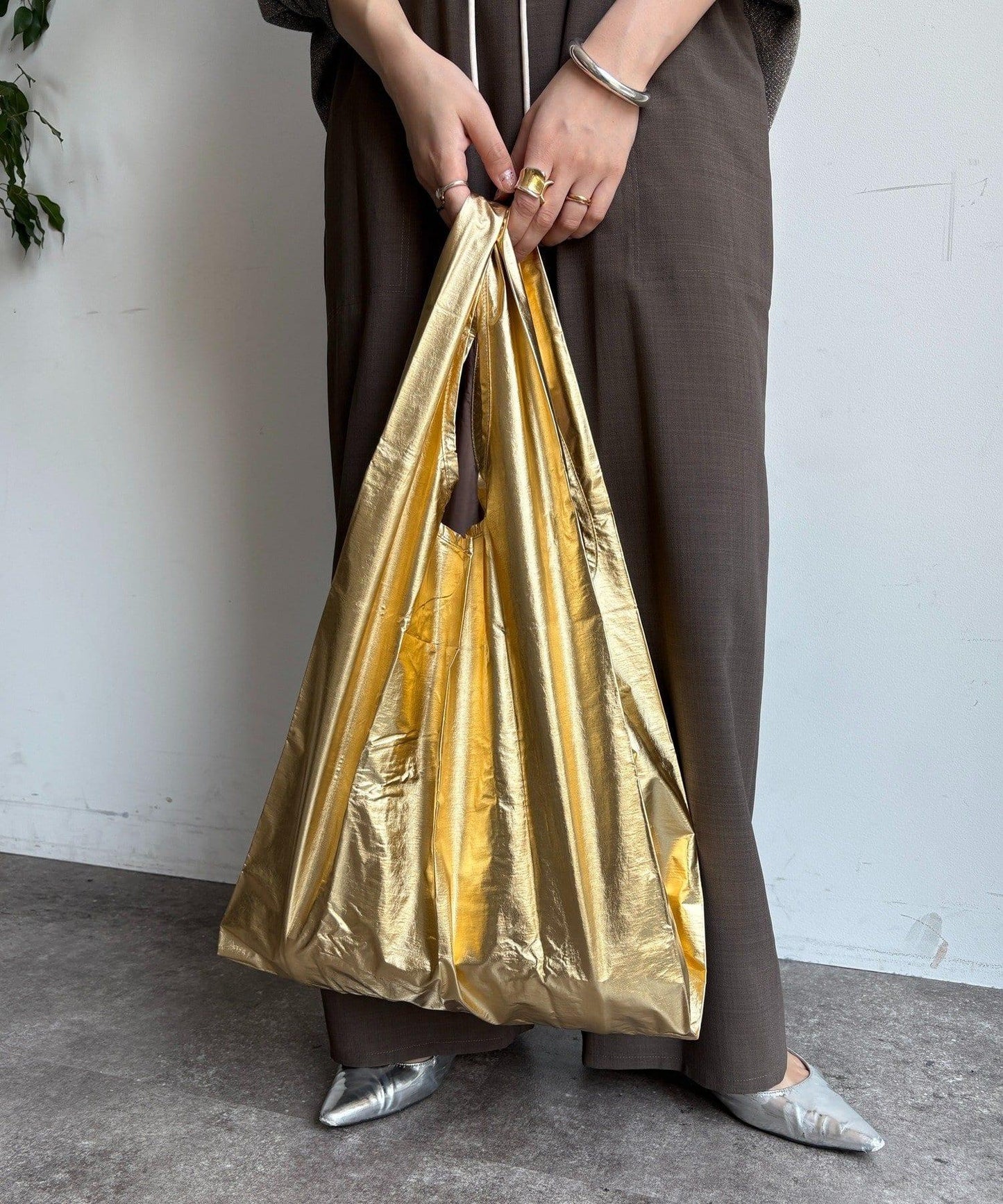 25HO STANDARD BAGGU 金屬色