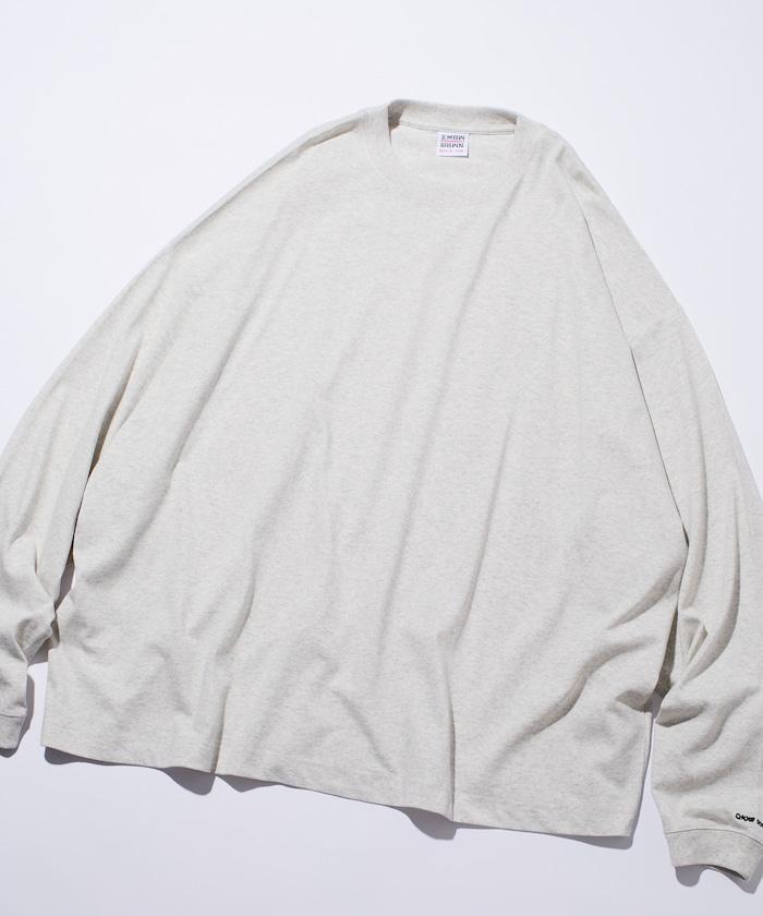 寬鬆版型 單點刺繡 圓領 長袖T恤