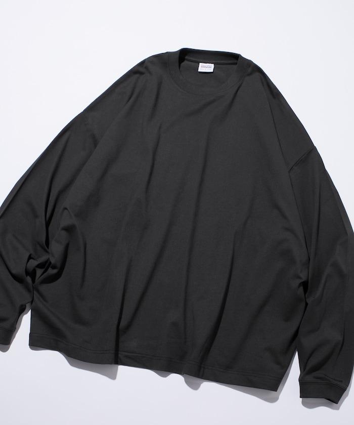 寬鬆版型 單點刺繡 圓領 長袖T恤