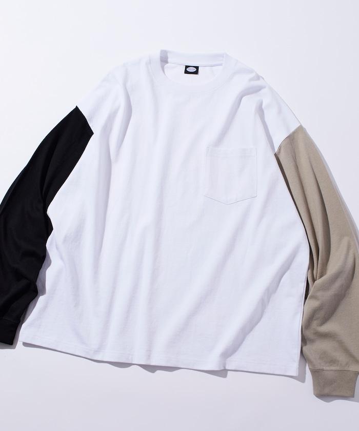 9盎司重磅寬鬆版型圓領長袖T恤/重磅/長袖T恤