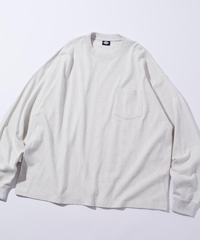 9盎司重磅寬鬆版型圓領長袖T恤/重磅/長袖T恤
