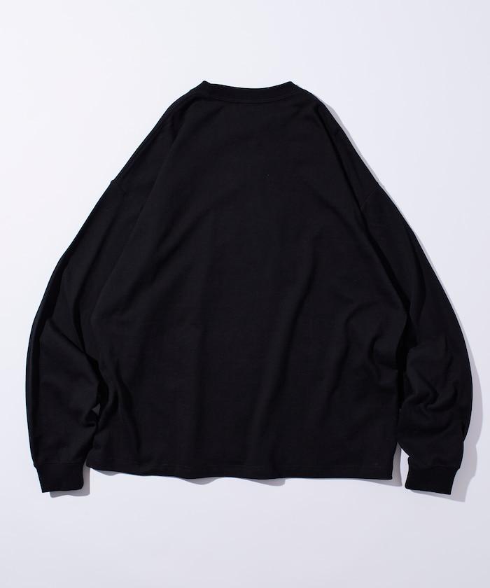 9盎司重磅寬鬆版型圓領長袖T恤/重磅/長袖T恤