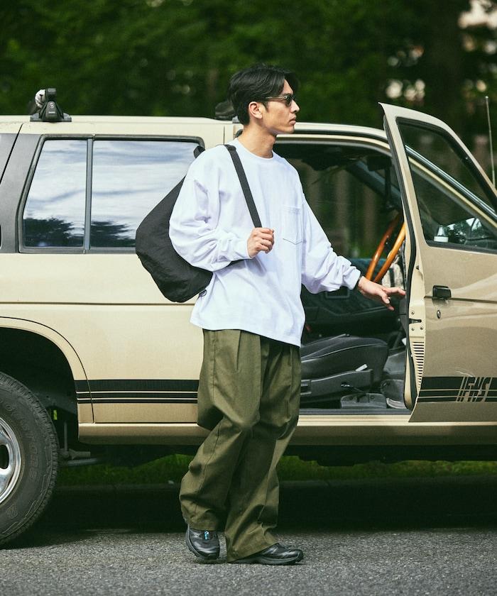 9盎司重磅寬鬆版型圓領長袖T恤/重磅/長袖T恤