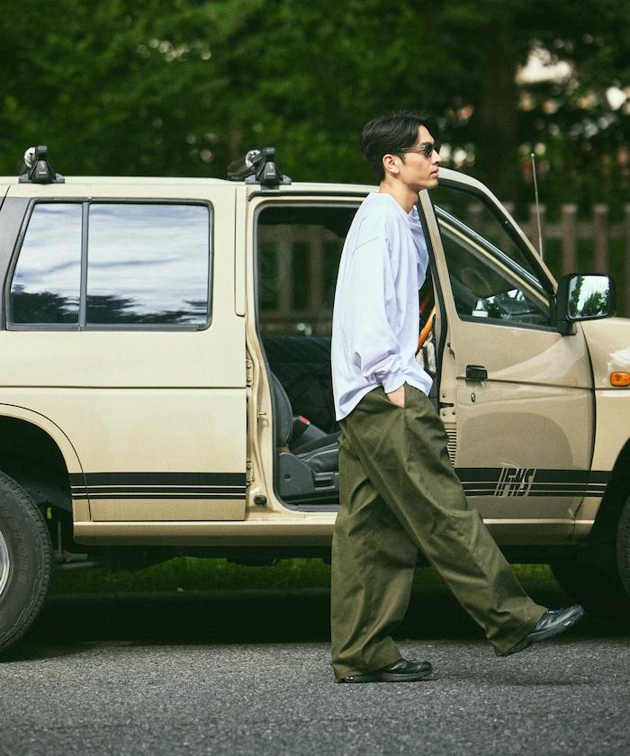 9盎司重磅寬鬆版型圓領長袖T恤/重磅/長袖T恤