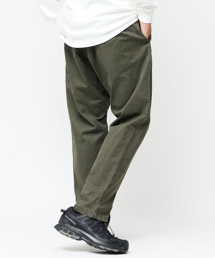 FREAK'S STORE OUTDOORS/フリークスアウトドアーズ 修身款服裝染色攀巖褲