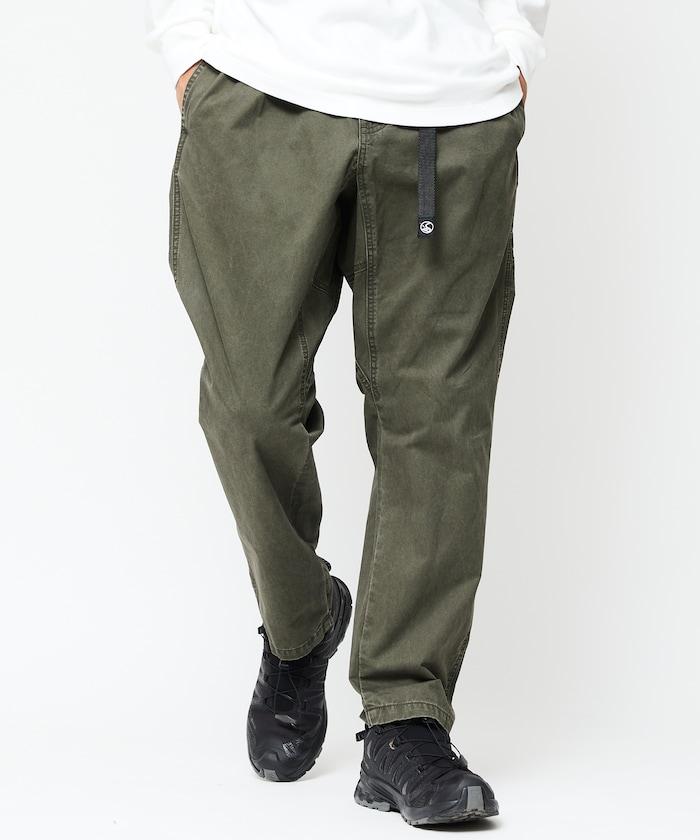 FREAK'S STORE OUTDOORS/フリークスアウトドアーズ 修身款服裝染色攀巖褲