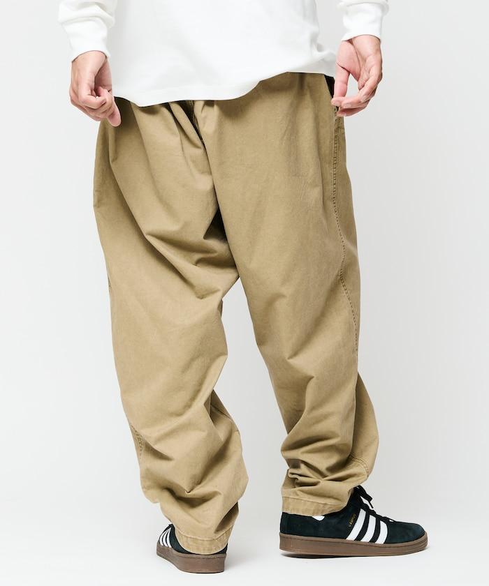 FREAK'S STORE OUTDOORS/フリークスアウトドアーズ 寬鬆版型服裝染色攀巖褲