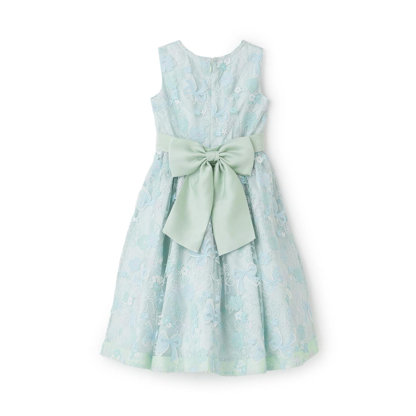 花卉刺繡連衣裙