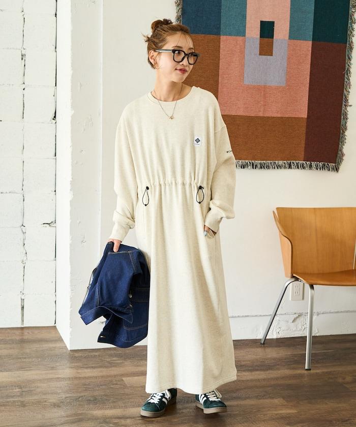 聯名W IMPERIAL PARK衛衣連衣裙(連衣裙)