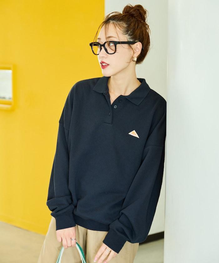 特別款加絨POLO領衛衣套頭衫