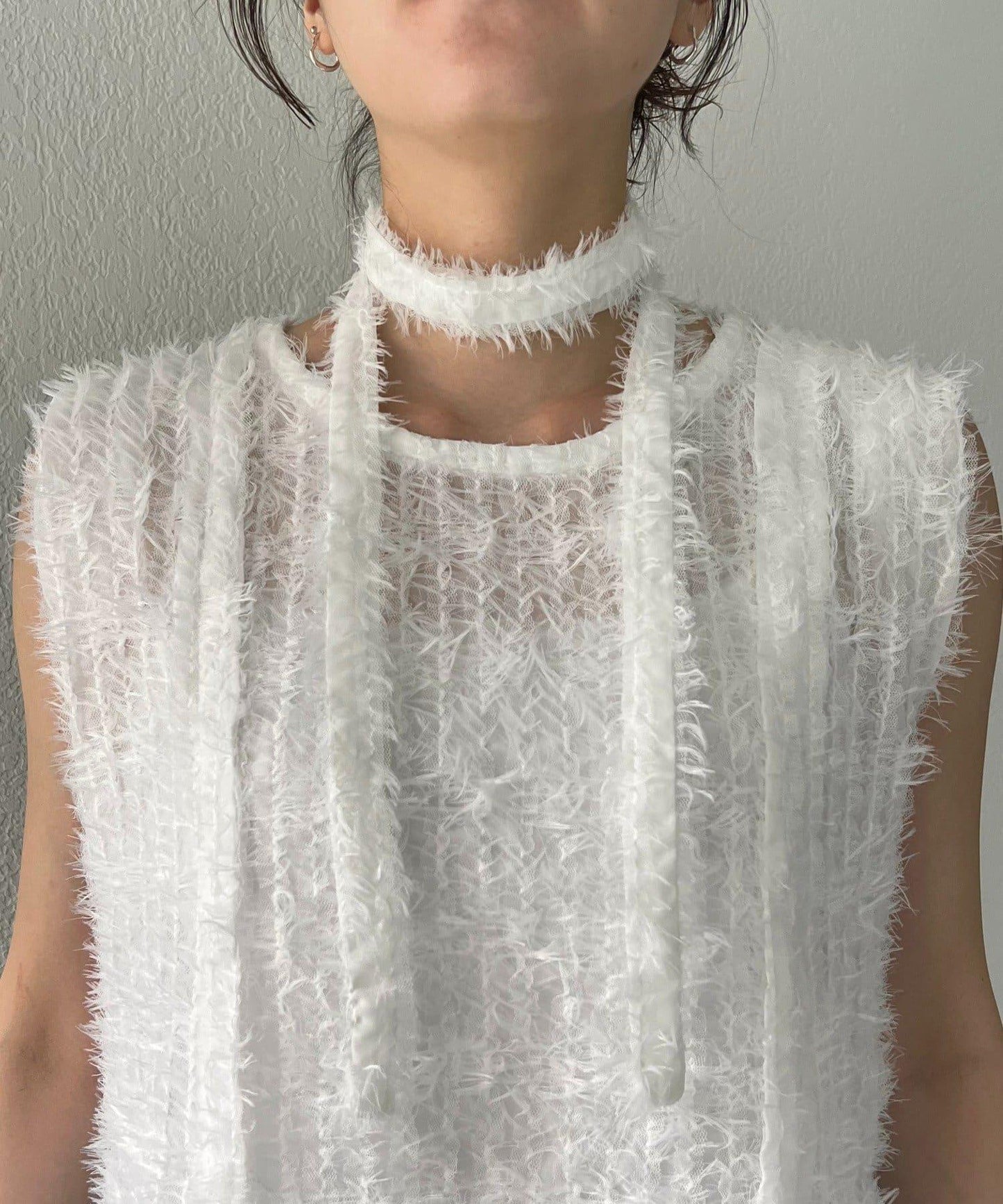 【CAPRICIEUX LE'MAGE】【yao企畫】提花項圈背心