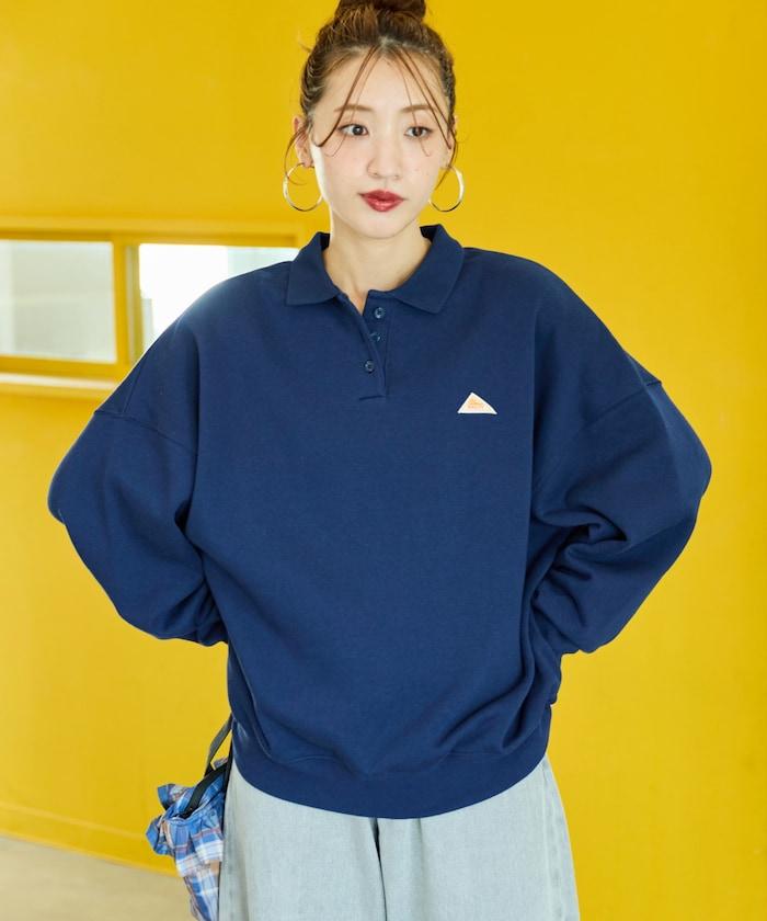 特別款加絨POLO領衛衣套頭衫