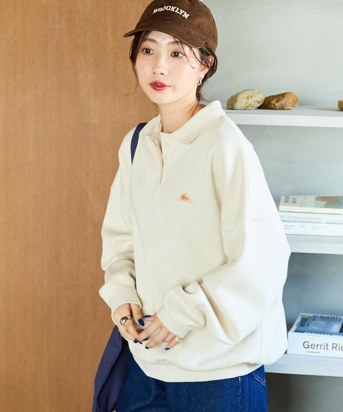 特別款加絨POLO領衛衣套頭衫