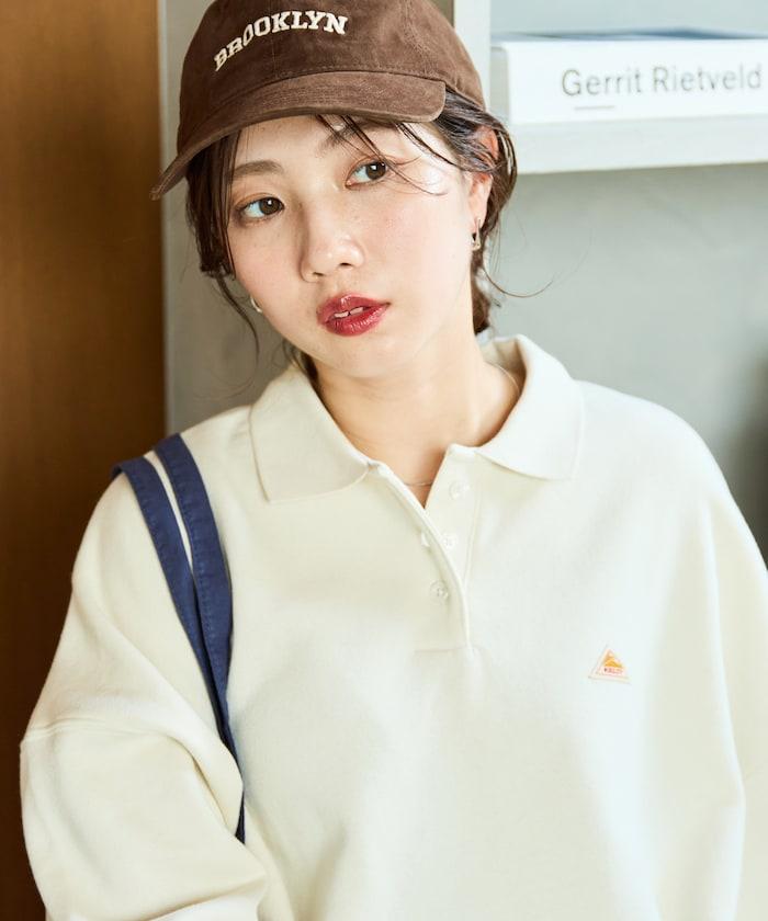 特別款加絨POLO領衛衣套頭衫
