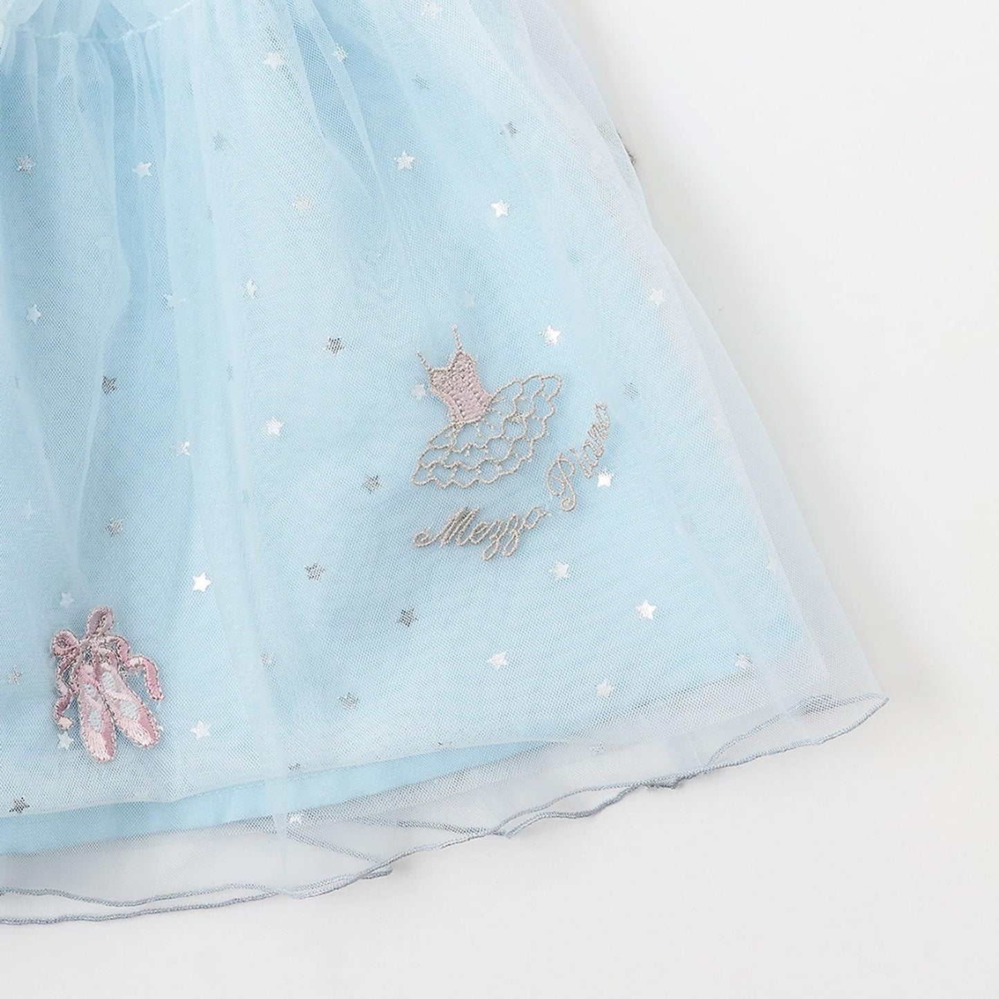 芭蕾刺繡網紗裙