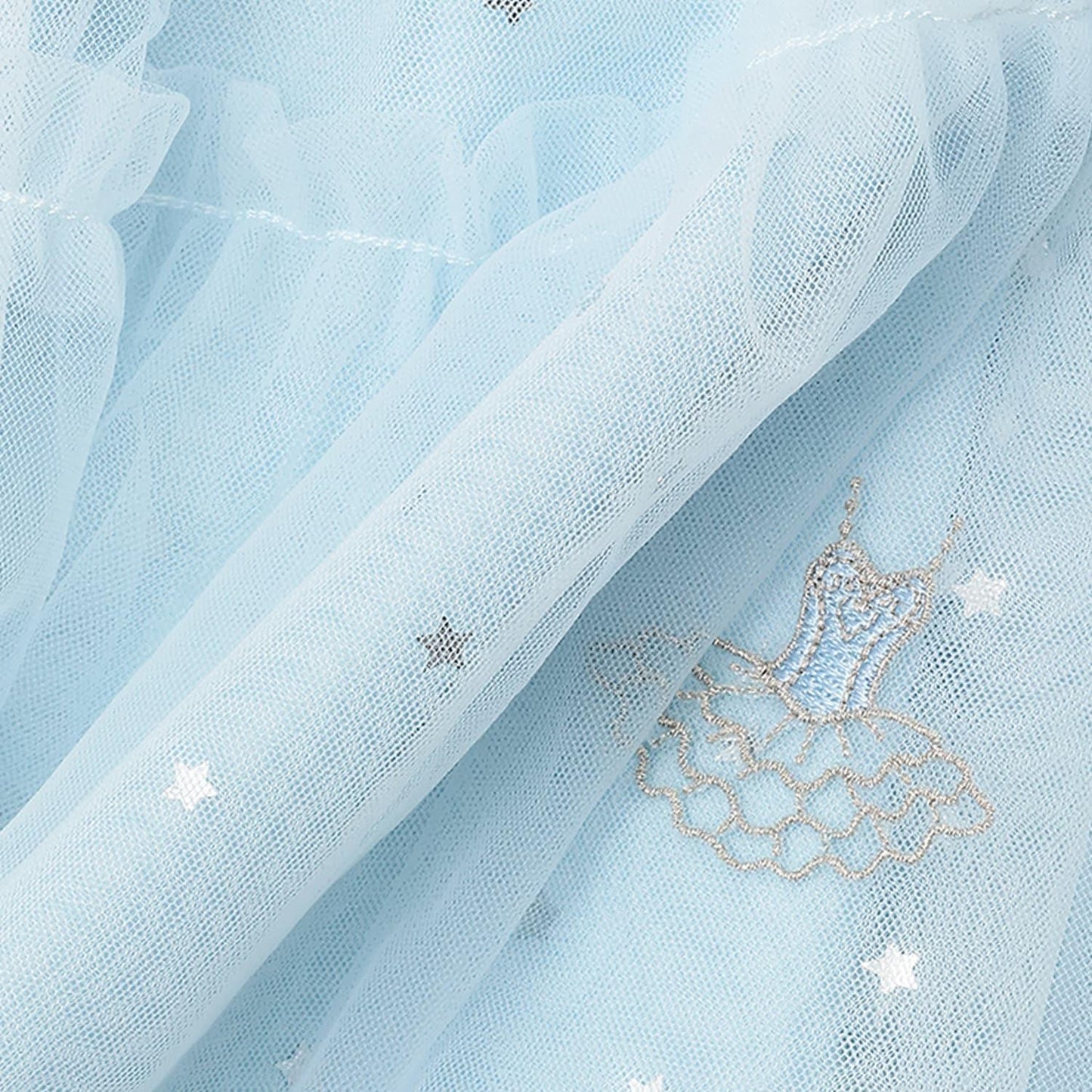 芭蕾刺繡網紗裙