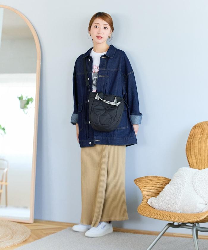 FREAK'S STORE 拼接絎縫兩用單肩包