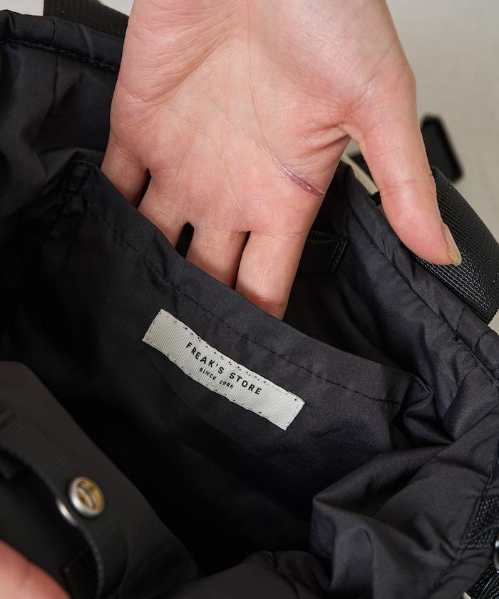 FREAK'S STORE 拼接絎縫兩用單肩包