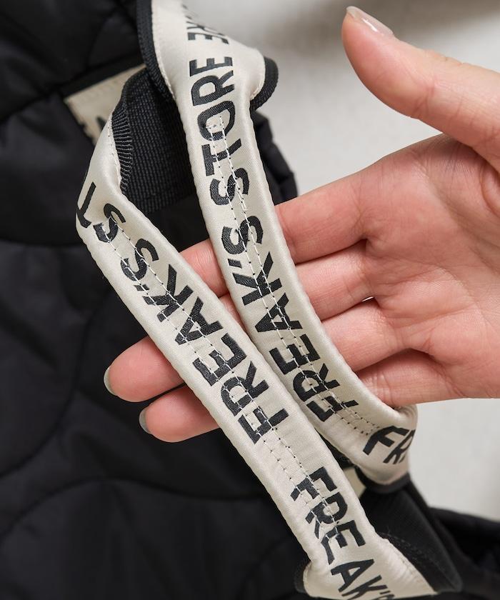 FREAK'S STORE 拼接絎縫兩用單肩包