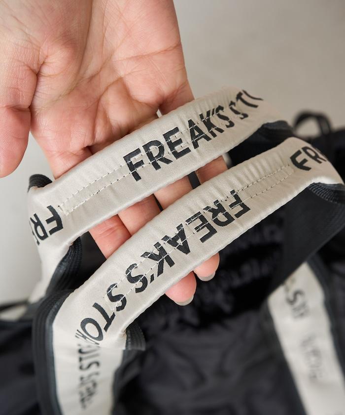 FREAK'S STORE 拼接絎縫抽繩媽咪包