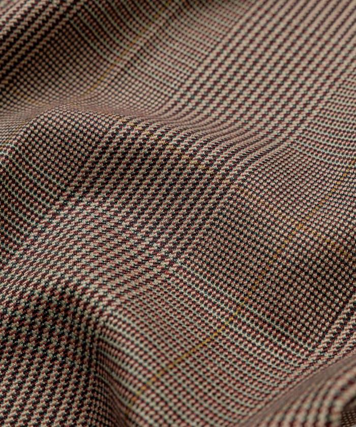 寬鬆直筒一褶西裝長褲