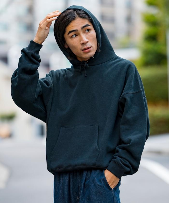 12盎司短款加厚套頭連帽衛衣/短款衛衣