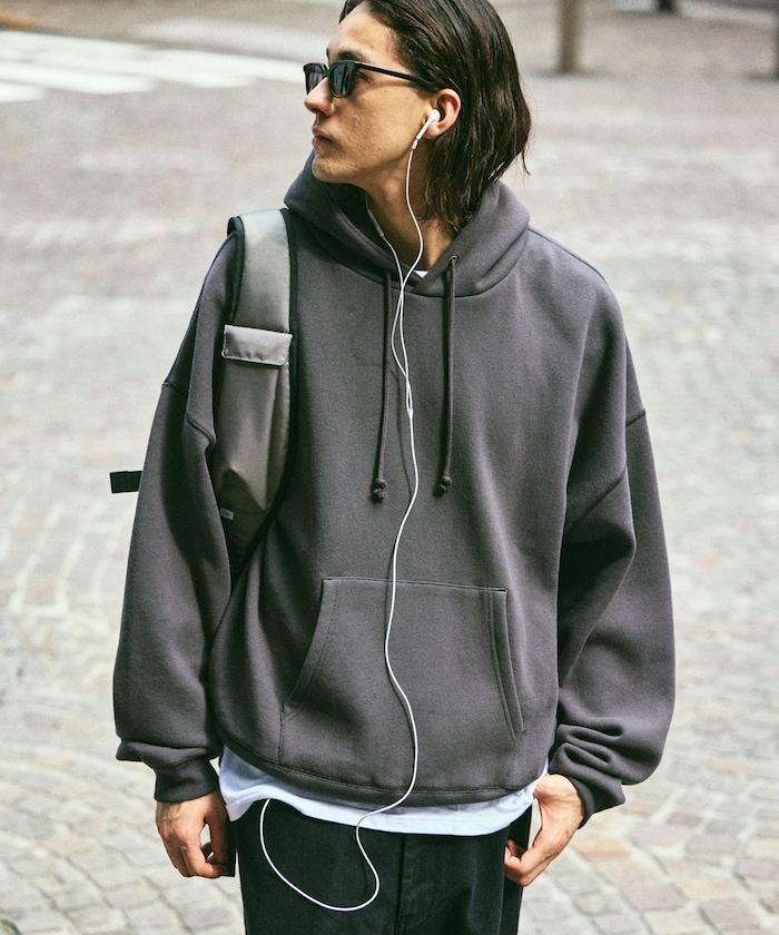 12盎司短款加厚套頭連帽衛衣/短款衛衣