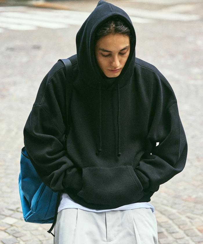 12盎司短款加厚套頭連帽衛衣/短款衛衣