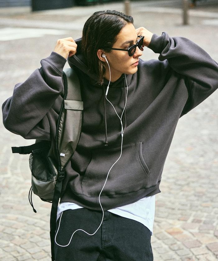 12盎司短款加厚套頭連帽衛衣/短款衛衣