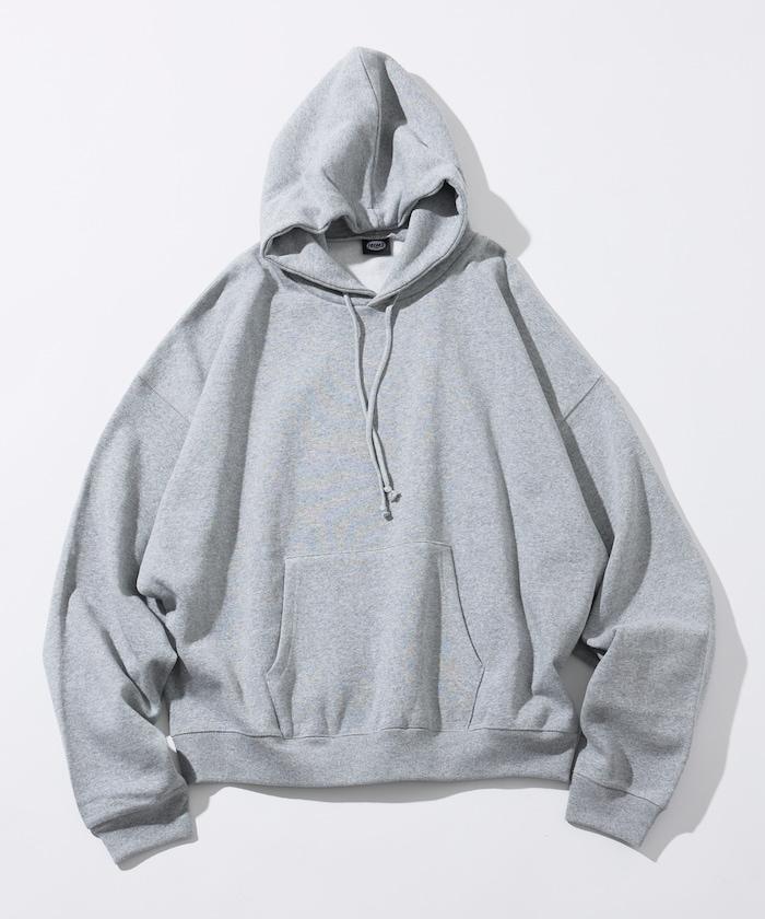 12盎司短款加厚套頭連帽衛衣/短款衛衣