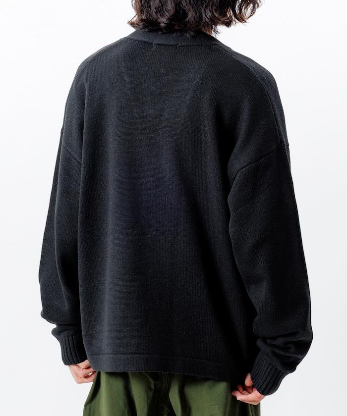 寬鬆版型 易打理 可水洗 V領開衫