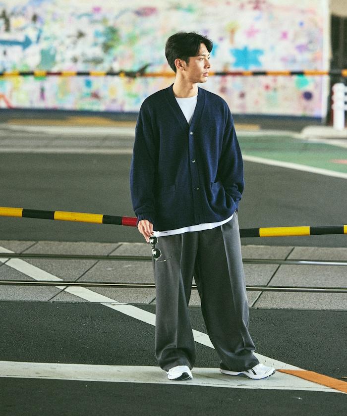 寬鬆版型 易打理 可水洗 V領開衫